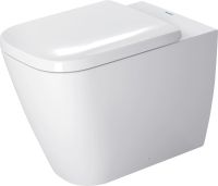 Vorschau: Duravit Happy D.2 Stand-WC Tiefspüler mit Spülrand Abg. waagrecht HygieneGlaze weiß 2159092000