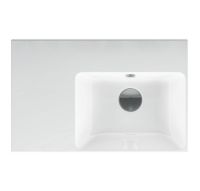 Vorschau: Catalano Zero|Verso Handwaschbecken, 55x35cm, Becken rechts, CATAglaze+ 55DZEUP