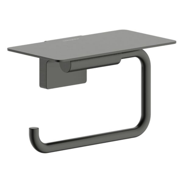 hansgrohe AddStoris S Papierrollenhalter Ablage brushed black chrome 41789340 