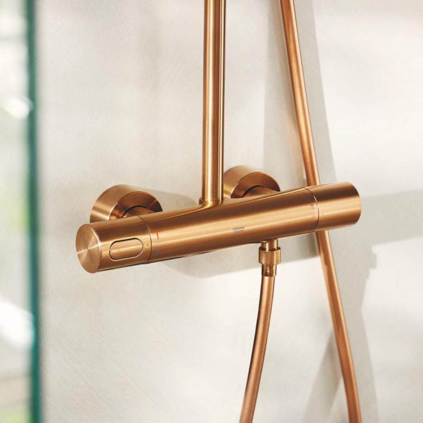 Grohe Rainshower SmartActive 310 Duschsystem mit Thermostat, rund