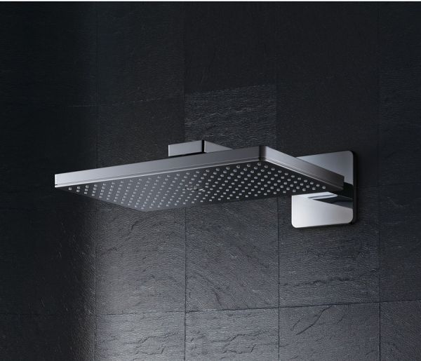 Axor ShowerSolutions Kopfbrause 460/300 1jet mit Brausearm und Softcube Rosette chrom 35274000