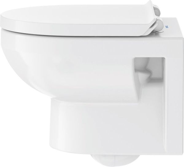 Duravit Duravit No.1 Wand-WC 48x36,5cm, oval, HygieneGlaze, weiß 2575092000