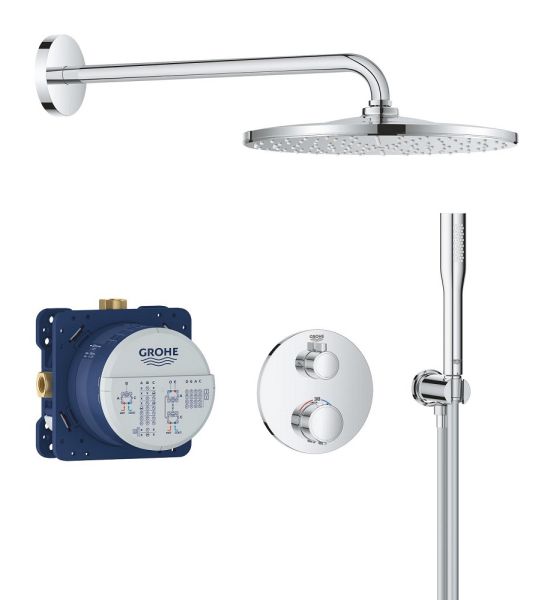 Grohe Precision UP-Duschsystem rund chrom 34880000