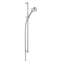 Kludi Logo Brause-Set 90cm mit Wandstange, 3 Strahlarten, chrom 6839305-00