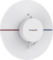 Vorschau: Hansgrohe ShowerSelect Comfort S Thermostat Unterputz, weiß matt