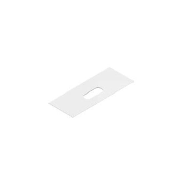 Catanalo Piano Keramik Konsolenplatte, 125cm, weiß 0831250001