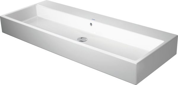 Duravit Vero Air Waschtisch rechteckig 120x47cm, mit Überlauf, ohne Hahnloch, WonderGliss, geschliffen, weiß 23501200281