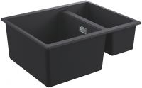 Vorschau: Grohe K500 60-C Küchenspüle Kompositspüle und Zusatzbecken 56x46cm granit schwarz 31648AP0