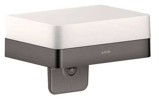 Axor Universal Accessories Flüssigseifenspender 180ml mit Ablage in weiß