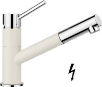 Blanco Kano-S Küchenarmatur, Niederdruck, softweiß 527655 Blanco Kano-S Küchenarmatur, Niederdruck, softweiß 527655