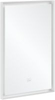 Vorschau: Villeroy&Boch Subway 3.0 LED-Spiegel, mit Sensordimmer, 50x75cm, weiß matt A4635000