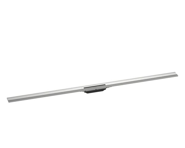 hansgrohe RainDrain Flex Duschrinne 160cm zur Wandmontage, kürzbar, edelstahl gebürstet 56262800