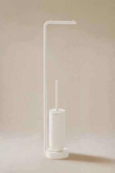 Cosmic Geyser Stand-Toilettenbürstenhalter, weiß matt WJC277A0097065