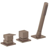 brushed bronze