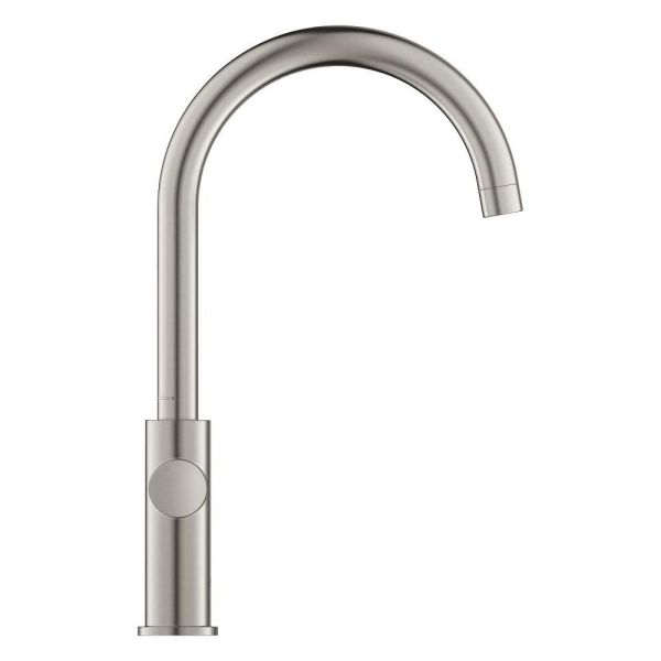 Grohe Blue 2.0 5-in-1-Armatur, C-Auslauf, supersteel
