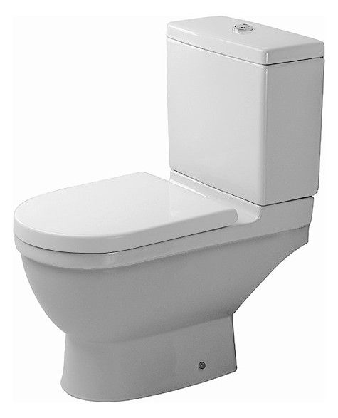 Duravit Starck 3 Stand-WC für Kombination Tiefspüler, Spülrand, weiß 0126090000