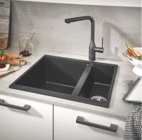 Vorschau: Grohe Essence Küchenarmatur hard graphite gebürstet 30270AL0