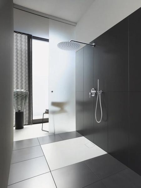Duravit Stonetto Duschwanne quadratisch 90x90cm, Mineralguss