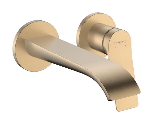 hansgrohe Vivenis Waschtischarmatur 19,2 cm Unterputz Wandmontage, brushed bronze