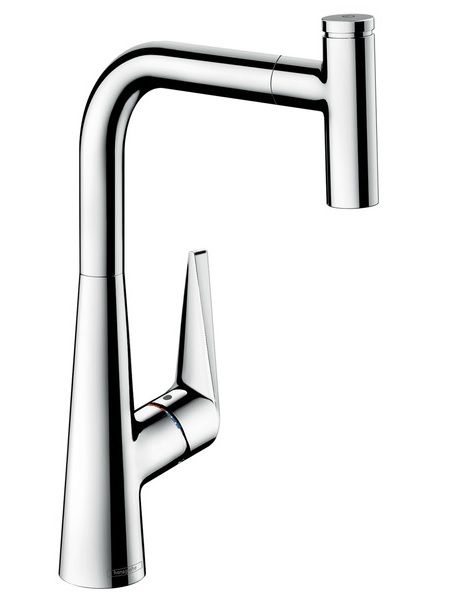 Hansgrohe Talis Select M51 Einhebel-Küchenmischer 300 mit Ausziehauslauf, chrom