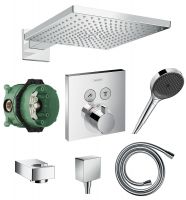 Vorschau: Hansgrohe ShowerSelect Raindance Duschsystem Unterputz, chrom