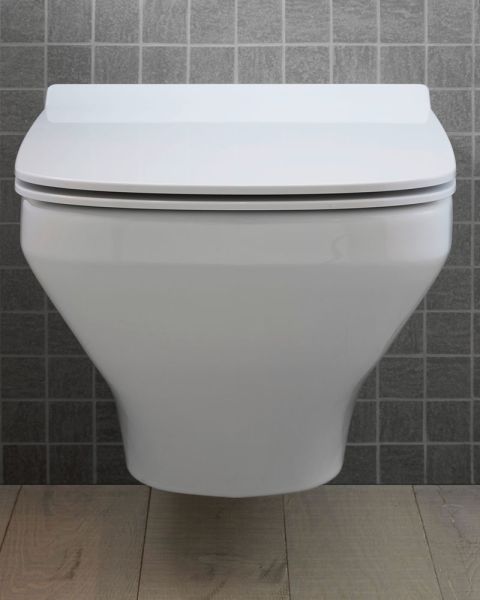 Duravit DuraStyle WC Set mit WC-Sitz spülrandlos 45510900A1