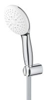 Vorschau: Grohe Tempesta 110 Wandhalterset mit Brauseschlauch 150cm, 3 Strahlarten, wassersparend, chrom