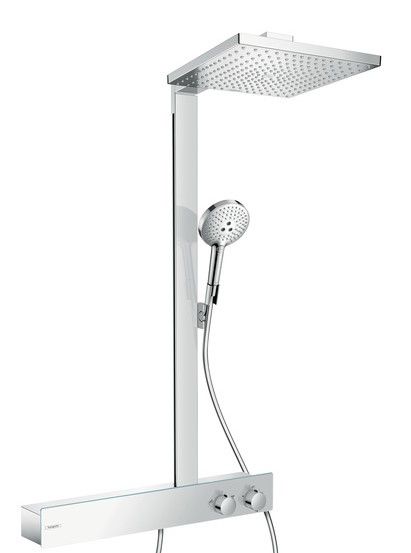 Hansgrohe Raindance E Showerpipe 300 1jet EcoSmart mit ShowerTablet 600, chrom