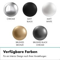 Vorschau: hansgrohe Finoris Wannenarmatur Unterputz, 2 Verbraucher, brushed black chrome Vorschau: hansgrohe Finoris Wannenarmatur Unterputz, 2 Verbraucher, brushed black chrome