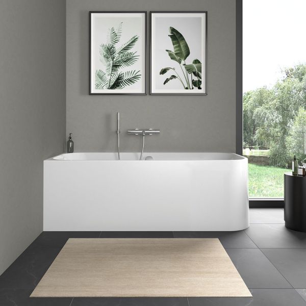 Duravit Happy D.2 Eck-Badewanne 180x80cm Ecke links, weiß