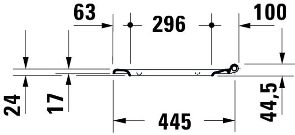 Duravit Vero Air WC-Sitz ohne Absenkautomatik, abnehmbar, weiß