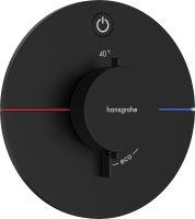 Hansgrohe ShowerSelect Comfort S Thermostat schwarz matt 15553670