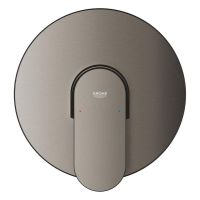 Vorschau: Grohe Plus Duscharmatur, rund, hard graphite gebürstet