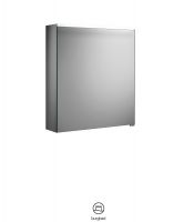 Vorschau: Burgbad Fiumo Spiegelschrank mit horizontaler LED-Beleuchtung, 1 Spiegeltür 60,6x67cm