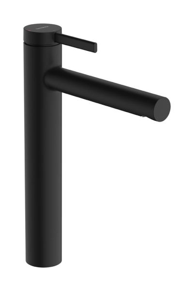 hansgrohe Zesis S Wasserhahn 230 CoolStart für Aufsatzwaschtische, Zugstangengarnitur, schwarz matt