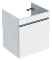Geberit Renova Plan Unterschrank für Waschtisch mit 1 Schublade und 1 Innenschublade, Breite 60cm weiß