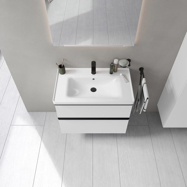 Duravit D-Neo Möbelset 80cm Waschtisch mit Unterschrank