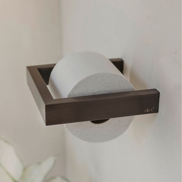ZACK LINEA Toilettenpapierhalter, graphite 40870