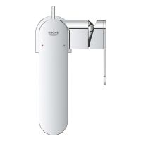 Vorschau: Grohe Plus Einhand-Waschtischbatterie, M-Size, Zugstangen-Ablaufgarnitur, chrom