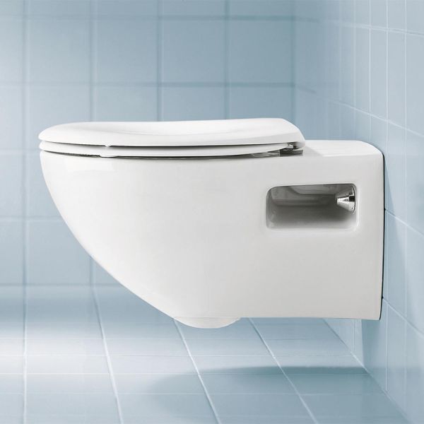 Duravit WC-Sitz mit Absenkautomatik und Edelstahlscharnieren, weiß