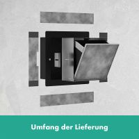 Vorschau: Hansgrohe XtraStoris Rock Einbau-Abfalleimer mit befliesbarer Tür 30x30x10cm