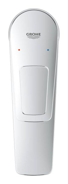 Grohe BauLoop Einhand-Waschtischbatterie M-Size mit Push-Open Ablaufgarnitur, chrom