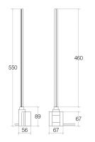 Vorschau: lineabeta CALIGO Heizstab mit Timer und Temperaturregelung 800 W - 230 V