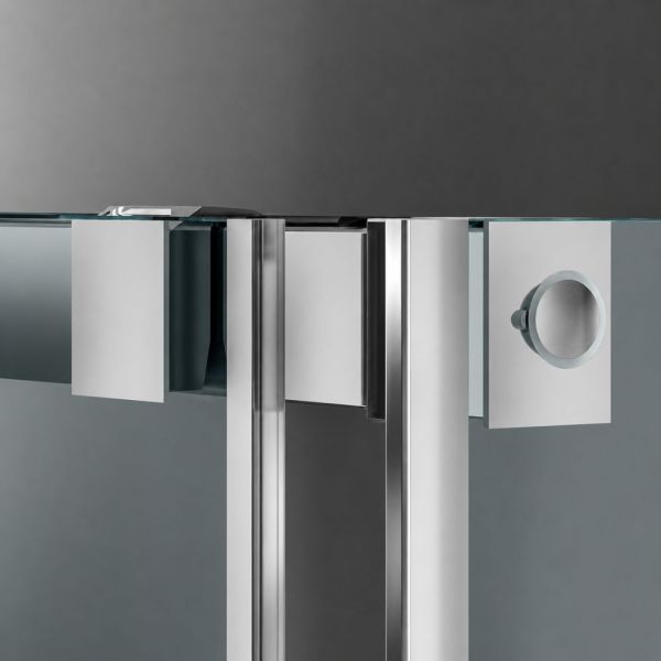 Provex Soft NS-1 Schiebetür mit Festfeld für Seitenwand