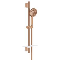 Vorschau: Grohe Vitalio Joy+ 120 Brausestangen-Set, 3 Strahlarten, warm sunset gebürstet 134866DL00