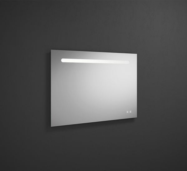 Burgbad Fiumo Leuchtspiegel mit horizontaler LED-Beleuchtung 100x70 cm SIIX100