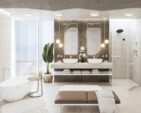 Vorschau: hansgrohe Finoris Waschtischmischer 260 für Waschschüsseln mit Push-Open, weiß matt 76070700