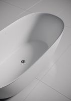 Vorschau: RIHO Alpha Badewanne freistehend inkl. Ablauf und Füße, 170x80cm, weiß glänzend BD21005_2