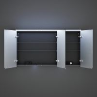 Vorschau: Burgbad Sinea 3.0 LED-Spiegelschrank 140x80cm