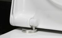 Vorschau: Duravit Starck 3 WC-Sitz mit Absenkautomatik, abnehmbar, weiß 0067790000